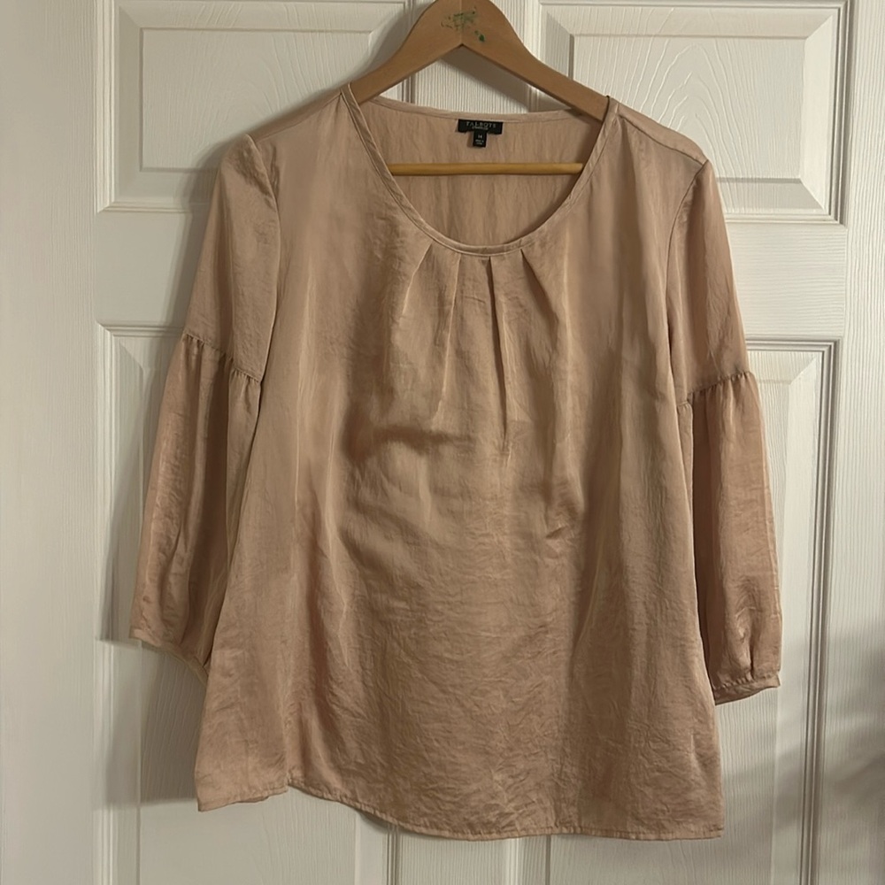 Talbots Brown Blouse